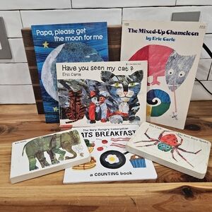 Eric Carle Hardback Board Books Bundle Lot